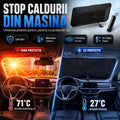 Parasolar Umbrelă UVX Pro - Reduce temperatura din mașină cu până la 30°C