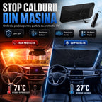 Parasolar Umbrelă UVX Pro - Reduce temperatura din mașină cu până la 30°C