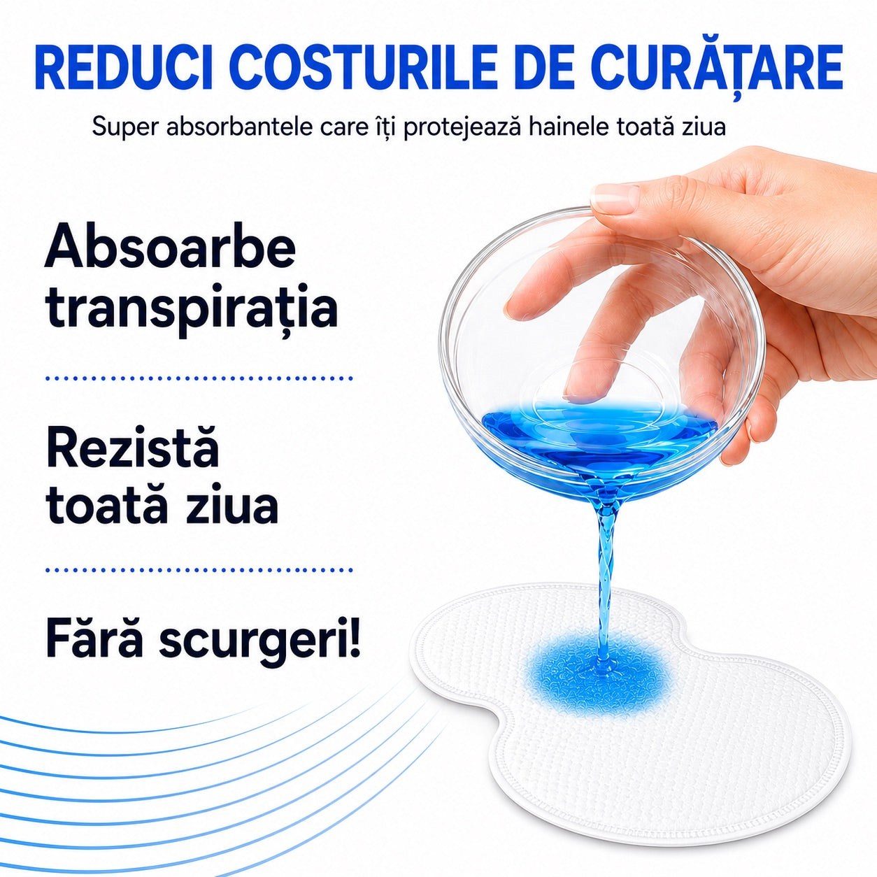 Absorbante Anti-Transpirație Subraț Fressa